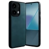 Newface Xiaomi Redmi Note 13 Pro 4G Kılıf Aras Deri Kapak - Koyu Yeşil