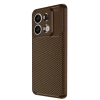 Newface Xiaomi Redmi Note 13 Pro 4G Kılıf Auto Focus Karbon Kapak - Kahverengi