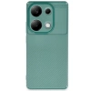 Newface Xiaomi Redmi Note 13 Pro 4G Kılıf Auto Focus Karbon Kapak - Koyu Yeşil