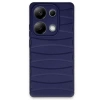 Newface Xiaomi Redmi Note 13 Pro 4G Kılıf Bibercas Silikon Kapak - Lacivert