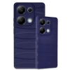 Newface Xiaomi Redmi Note 13 Pro 4G Kılıf Bibercas Silikon Kapak - Lacivert