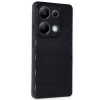 Newface Xiaomi Redmi Note 13 Pro 4G Kılıf Bibercas Silikon Kapak - Siyah