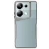 Newface Xiaomi Redmi Note 13 Pro 4G Kılıf Boyi Silikon Kapak - Gümüş
