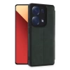 Newface Xiaomi Redmi Note 13 Pro 4G Kılıf Flip Cover - Koyu Yeşil