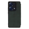 Newface Xiaomi Redmi Note 13 Pro 4G Kılıf Flip Cover - Koyu Yeşil