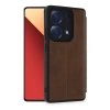 Newface Xiaomi Redmi Note 13 Pro 4G Kılıf Flip Cover - Taba