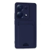 Newface Xiaomi Redmi Note 13 Pro 4G Kılıf Kelvin Kartvizitli Silikon - Lacivert