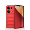 Newface Xiaomi Redmi Note 13 Pro 4G Kılıf Optimum Silikon - Kırmızı