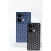 Newface Xiaomi Redmi Note 13 Pro 4G Kılıf Petek Silikon Kapak - Kırmızı