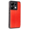 Newface Xiaomi Redmi Note 13 Pro 5G Kılıf Flip Cover - Kırmızı