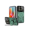 Newface Xiaomi Redmi Note 13 Pro 5G Kılıf Joy Lens Standlı Kapak - Koyu Yeşil