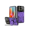 Newface Xiaomi Redmi Note 13 Pro 5G Kılıf Joy Lens Standlı Kapak - Mor