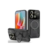 Newface Xiaomi Redmi Note 13 Pro 5G Kılıf Joy Lens Standlı Kapak - Siyah