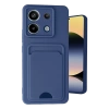 Newface Xiaomi Redmi Note 13 Pro 5G Kılıf Kelvin Kartvizitli Silikon - Lacivert