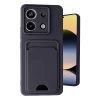 Newface Xiaomi Redmi Note 13 Pro 5G Kılıf Kelvin Kartvizitli Silikon - Siyah