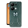 Newface Xiaomi Redmi Note 13 Pro 5G Kılıf Lincoln Silikon - Koyu Yeşil