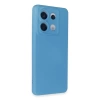 Newface Xiaomi Redmi Note 13 Pro 5G Kılıf Nano içi Kadife Silikon - Mavi