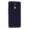 Newface Xiaomi Redmi Note 13 Pro 5G Kılıf Nano içi Kadife Silikon - Mor