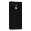 Newface Xiaomi Redmi Note 13 Pro 5G Kılıf Nano içi Kadife Silikon - Siyah