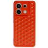 Newface Xiaomi Redmi Note 13 Pro 5G Kılıf Petek Silikon Kapak - Kırmızı