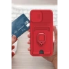 Newface Xiaomi Redmi Note 13 Pro 5G Kılıf Zuma Kartvizitli Yüzüklü Silikon - Pembe