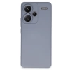 Newface Xiaomi Redmi Note 13 Pro Plus Kılıf Nano içi Kadife Silikon - Gri