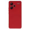 Newface Xiaomi Redmi Note 13 Pro Plus Kılıf Nano içi Kadife Silikon - Kırmızı