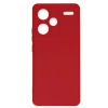 Newface Xiaomi Redmi Note 13 Pro Plus Kılıf Nano içi Kadife Silikon - Kırmızı