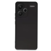 Newface Xiaomi Redmi Note 13 Pro Plus Kılıf Nano içi Kadife Silikon - Siyah
