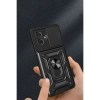 Newface Xiaomi Redmi Note 13 Pro Plus Kılıf Pars Lens Yüzüklü Silikon - Yeşil