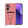 Newface Xiaomi Redmi Note 13 Pro Plus Kılıf Zuma Kartvizitli Yüzüklü Silikon