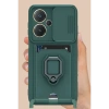 Newface Xiaomi Redmi Note 13 Pro Plus Kılıf Zuma Kartvizitli Yüzüklü Silikon