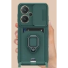 Newface Xiaomi Redmi Note 13 Pro Plus Kılıf Zuma Kartvizitli Yüzüklü Silikon
