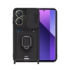 Xiaomi Redmi Note 13 Pro Plus Kılıf Zuma Kartvizitli Yüzüklü Silikon