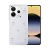 Newface Xiaomi Redmi Note 14 4G Fiyonk Desenli Kapak