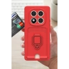 Newface Xiaomi Redmi Note 14 Pro Plus Kılıf Zuma Kartvizitli Yüzüklü Silikon