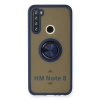 Newface Xiaomi Redmi Note 8 Kılıf Montreal Yüzüklü Silikon Kapak