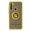 Newface Xiaomi Redmi Note 8 Kılıf Montreal Yüzüklü Silikon Kapak