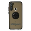Newface Xiaomi Redmi Note 8 Kılıf Montreal Yüzüklü Silikon Kapak