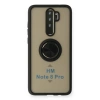 Newface Xiaomi Redmi Note 8 Pro Kılıf Montreal Yüzüklü Silikon Kapak