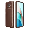 Newface Xiaomi Redmi Note 9 5G Kılıf Auto Focus Karbon Kapak