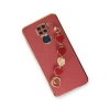 Newface Xiaomi Redmi Note 9 Kılıf Esila Silikon - Kırmızı