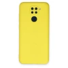 Newface Xiaomi Redmi Note 9 Kılıf Nano içi Kadife Silikon