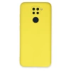 Newface Xiaomi Redmi Note 9 Kılıf Nano içi Kadife Silikon