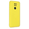 Newface Xiaomi Redmi Note 9 Kılıf Nano içi Kadife Silikon