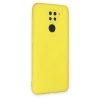 Newface Xiaomi Redmi Note 9 Kılıf Nano içi Kadife Silikon