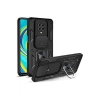 Newface Xiaomi Redmi Note 9 Pro Kılıf Pars Lens Yüzüklü Silikon