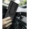 Newface Xiaomi Redmi Note 9 Pro Kılıf Pars Lens Yüzüklü Silikon
