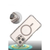 Onegif Apple iPhone 16 Pro Hulk Magsafe Kapak - Beyaz