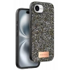 Onegif Apple iPhone 16E Bright Simli Kapak - Gümüş